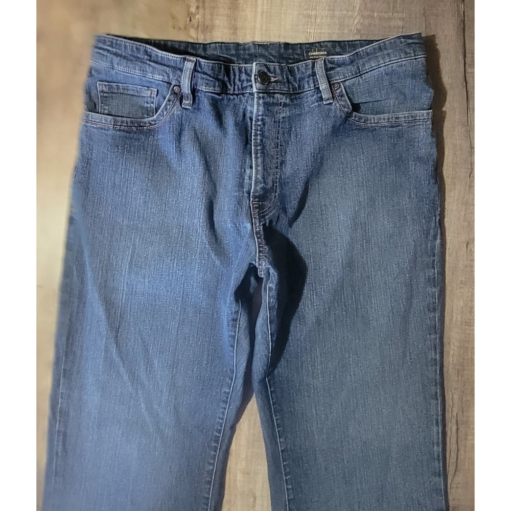 34 Heritage‎ Mens 40x32 Blue Denim Charisma Classic Comfort Rise Stretch Jeans